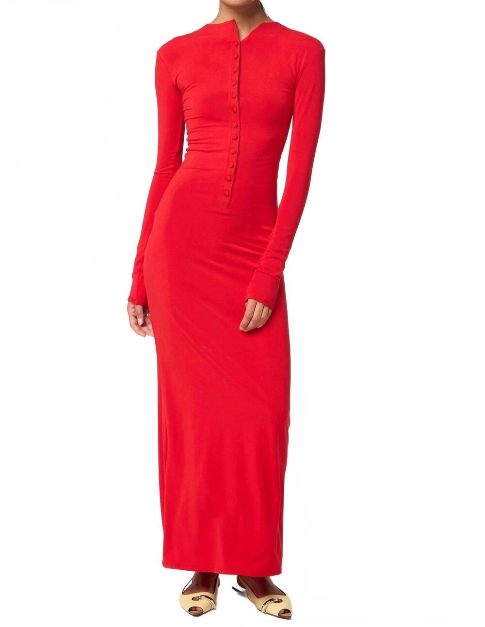 NEW THE LINE BY K leticia dress in red